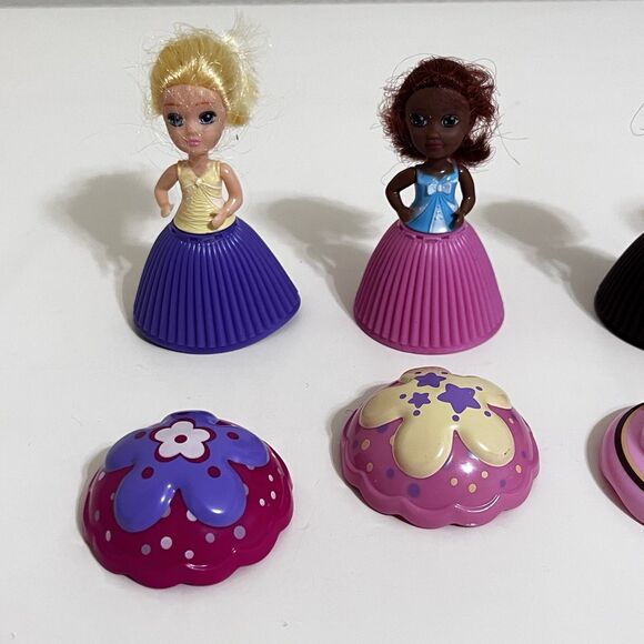Cupcake Surprise Dolls Lot of 4 Transforms from Cupcake to Doll - Picture 6 of 16